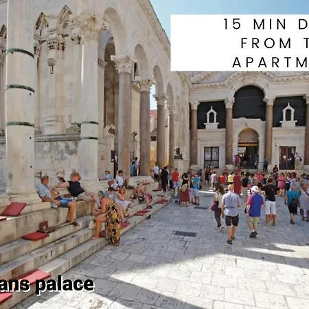 Modern Oasis Private Parking Apartament Split