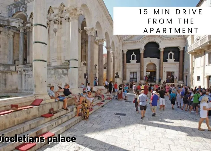 Modern Oasis Private Parking Apartamento Split